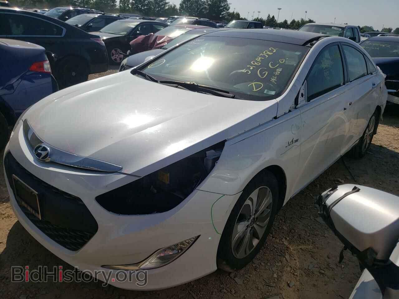2013 HYUNDAI SONATA - VIN: KMHEC4A44DA074796 - Фото 2