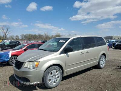 2014 Dodge CARAVAN SE, золотистый — VIN 2C4RDGBG0ER331575, Copart