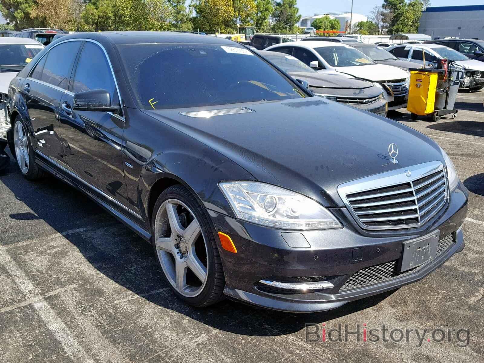 Photo WDDNG7DB3CA470954 - MERCEDES-BENZ S CLASS 2012