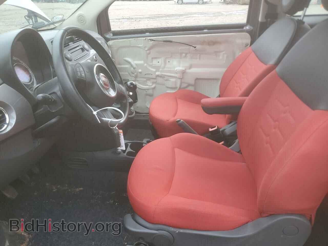 2012 FIAT 500 - VIN: 3C3CFFAR7CT385287 - Фото 7