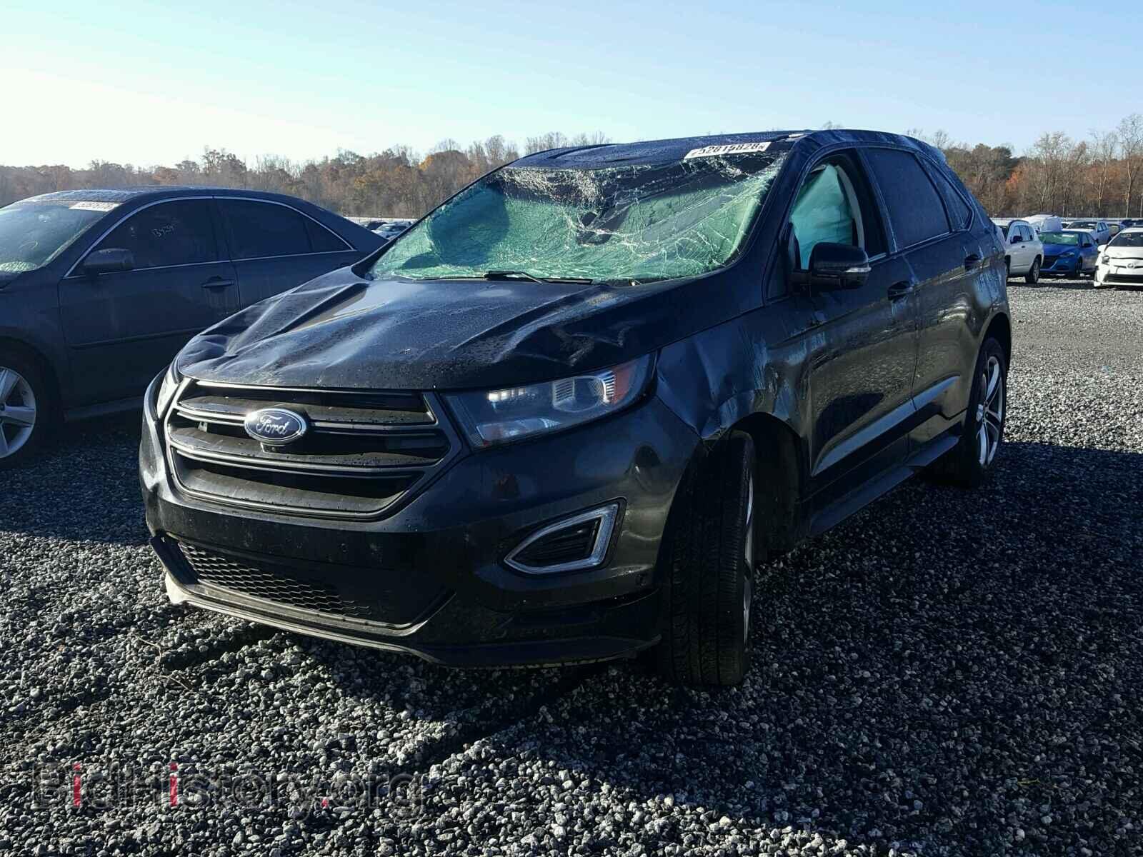 2015 FORD EDGE - VIN: 2FMTK4AP7FBB89050 - Фото 2
