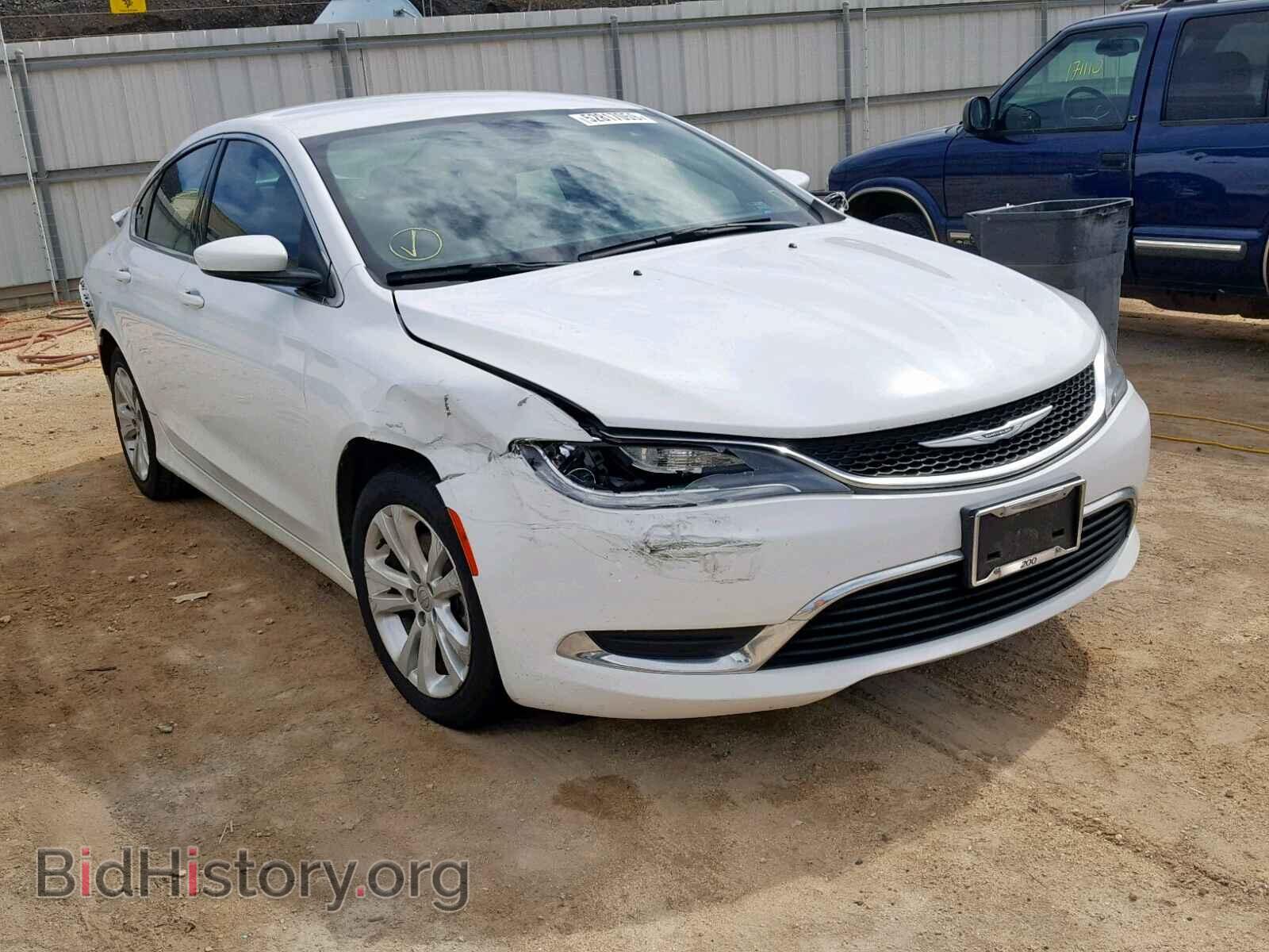 Photo 1C3CCCAB2GN132619 - CHRYSLER 200 2016