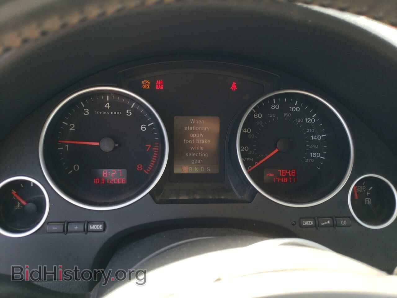 2007 AUDI A4 - VIN: WAUEF48H97K027103 - Фото 9