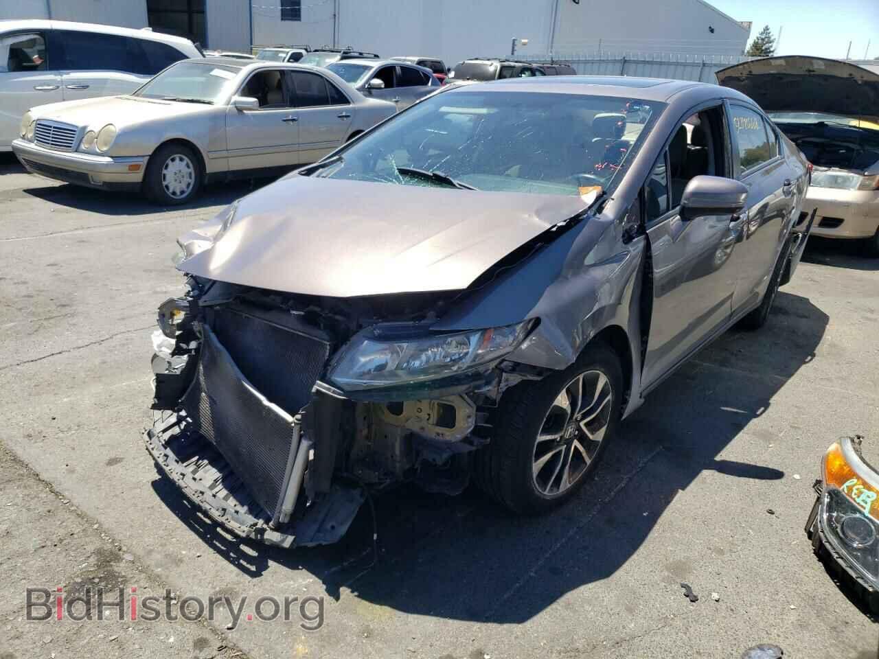 2015 HONDA CIVIC - VIN: 2HGFB2F85FH524506 - Фото 2