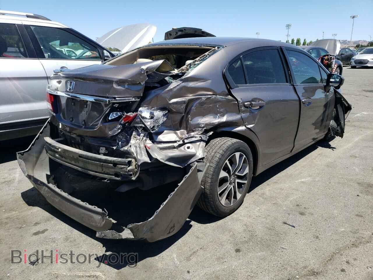 2015 HONDA CIVIC - VIN: 2HGFB2F85FH524506 - Фото 4