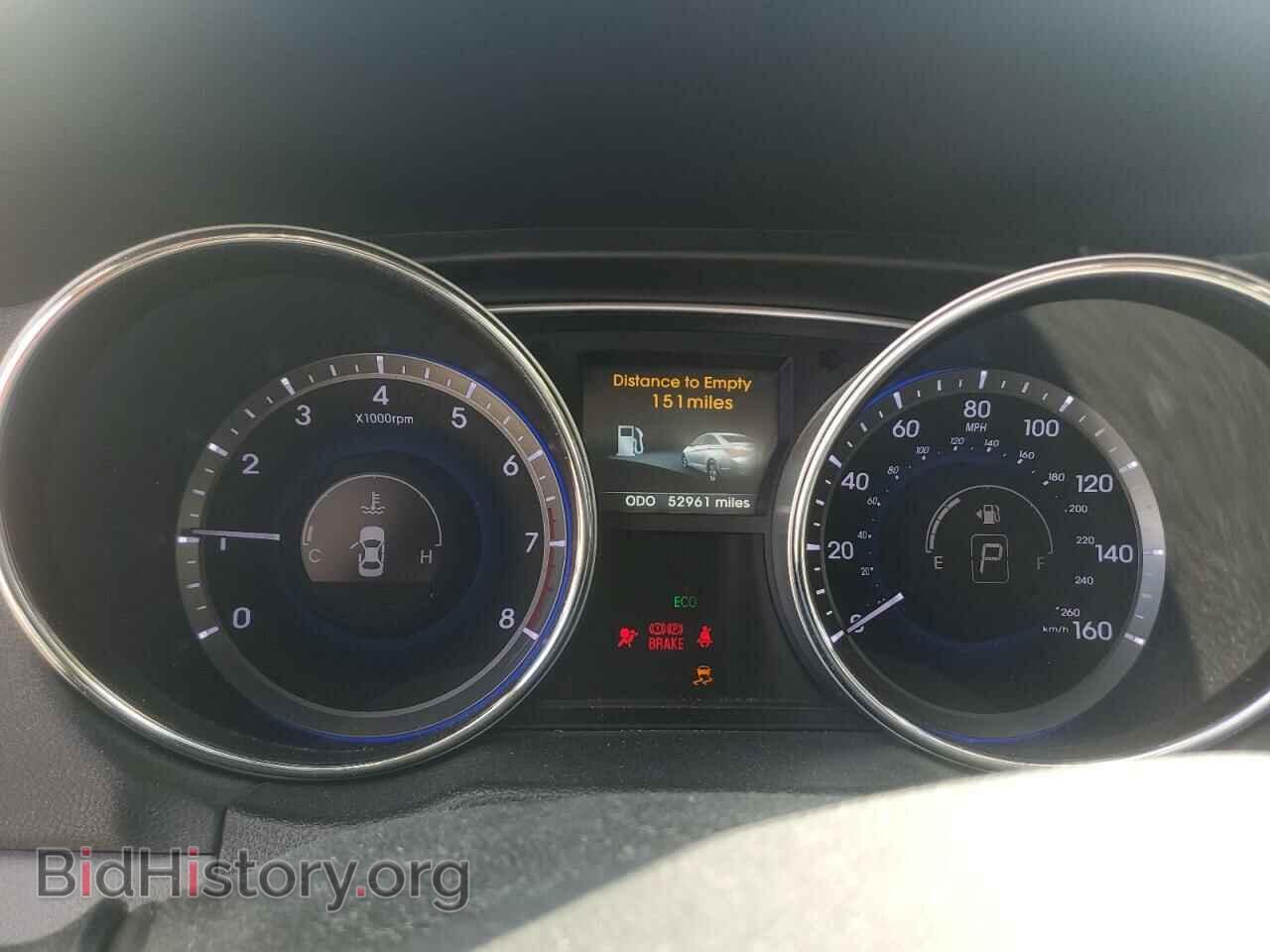 2014 HYUNDAI SONATA - VIN: 5NPEC4AC0EH827178 - Фото 9