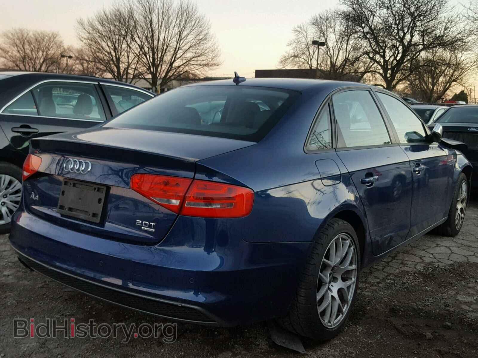 2013 AUDI A4 - VIN: WAUBFAFL0DN044052 - Photo 4