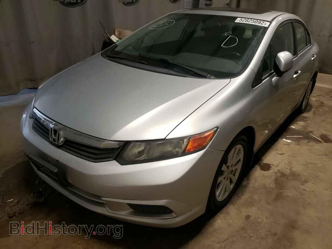 2012 HONDA CIVIC - VIN: 2HGFB2F97CH506674 - Фото 2