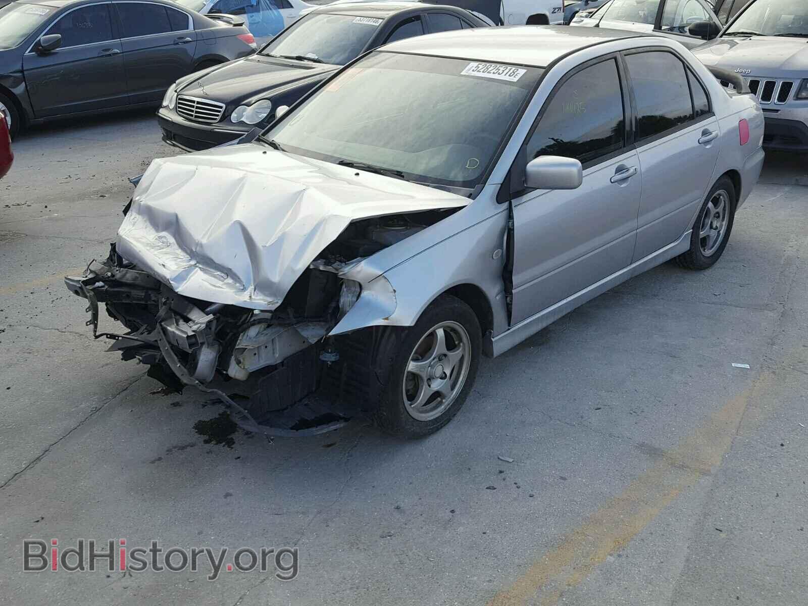 2004 MITSUBISHI LANCER - VIN: JA3AJ86E24U019438 - Фото 2