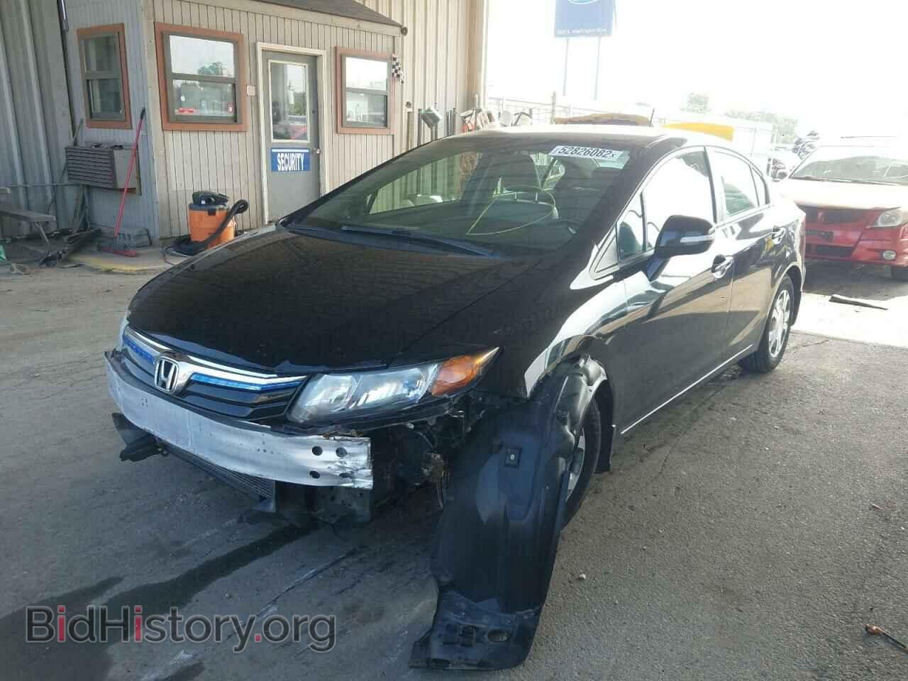 2012 HONDA CIVIC - VIN: JHMFB4F32CS004670 - Фото 2
