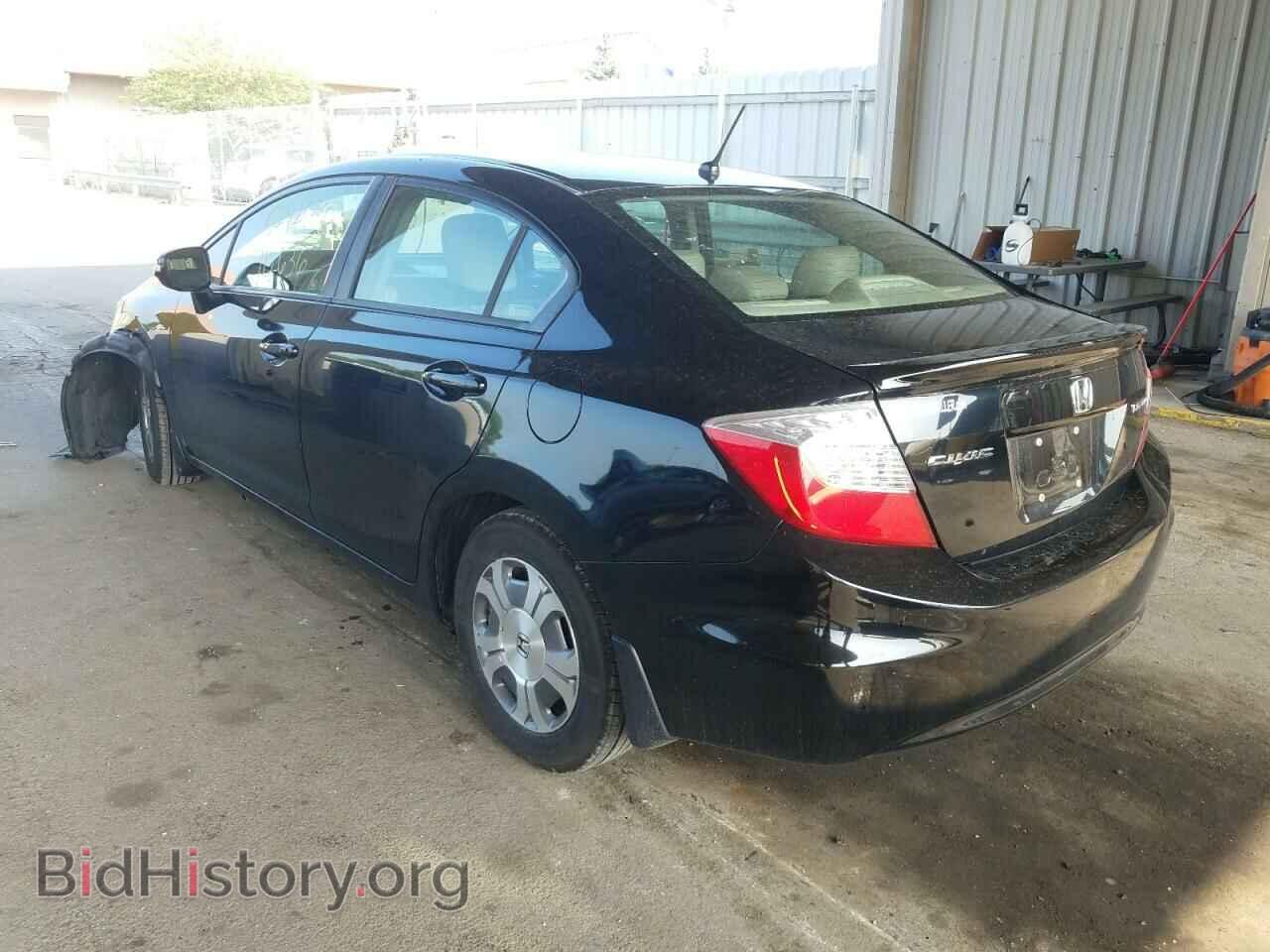2012 HONDA CIVIC - VIN: JHMFB4F32CS004670 - Фото 3