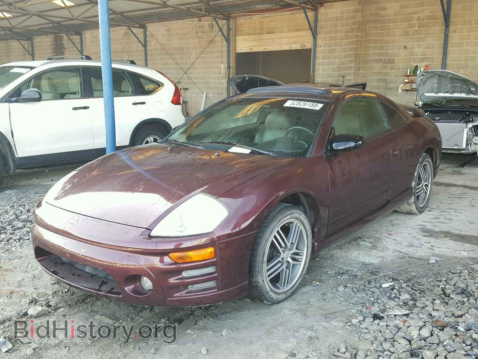 2003 MITSUBISHI ECLIPSE - VIN: 4A3AC74HX3E111096 - Фото 2
