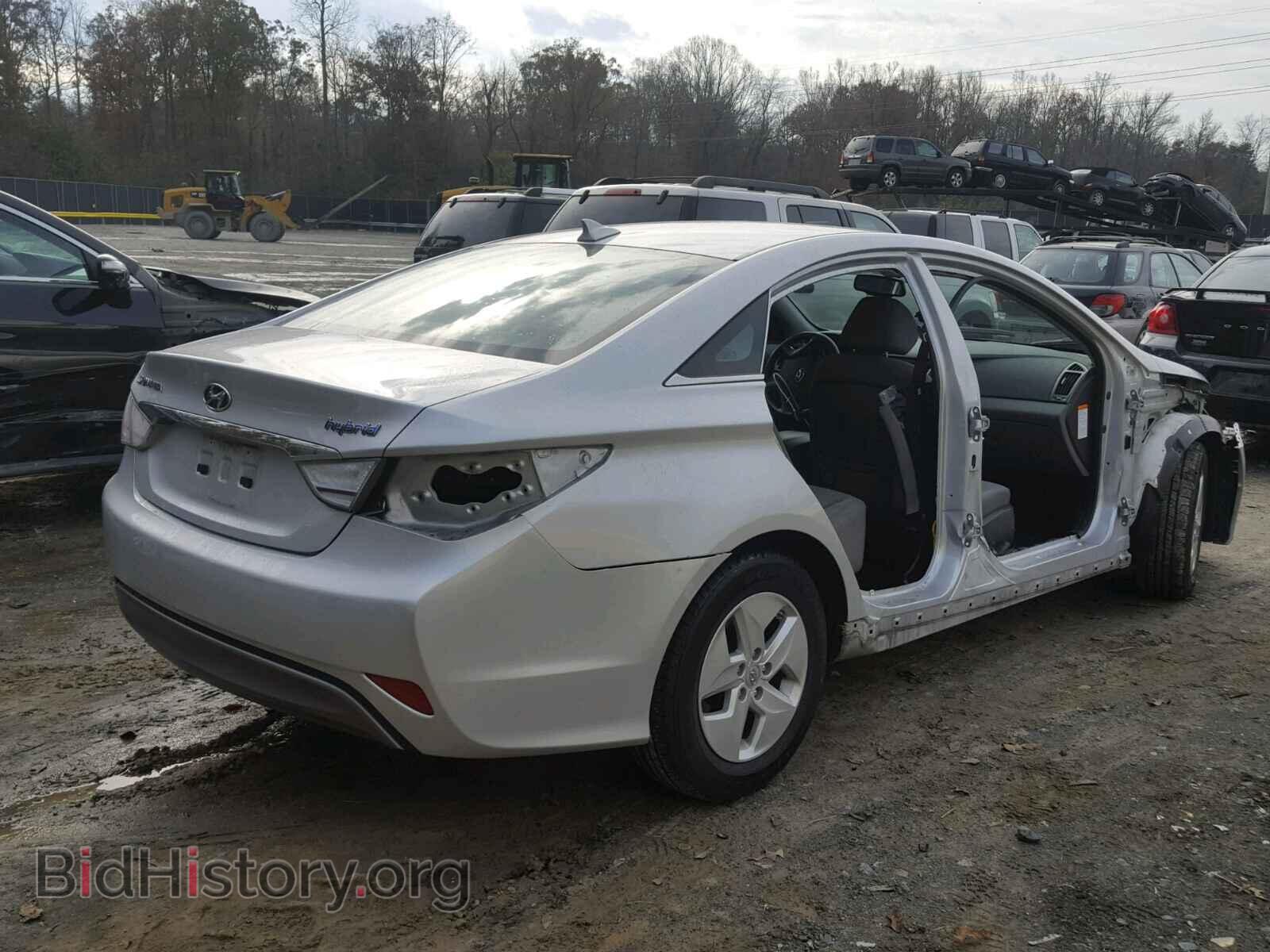 2012 HYUNDAI SONATA - VIN: KMHEC4A46CA030930 - Фото 4