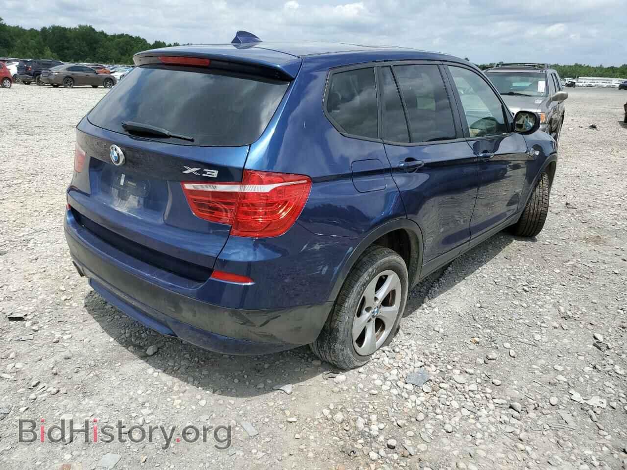 2012 BMW X3 - VIN: 5UXWX5C57CL719077 - Фото 4