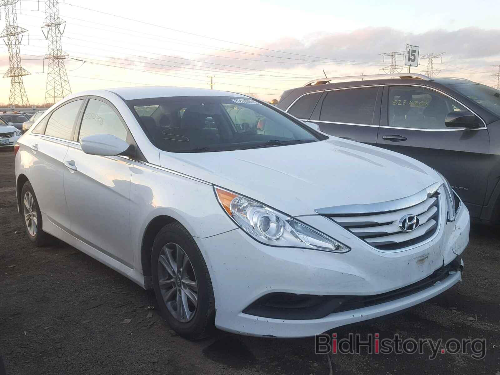 Фотография 5NPEB4AC8EH889639 - HYUNDAI SONATA 2014