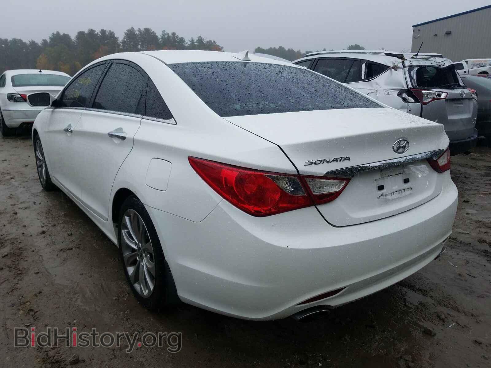 2012 HYUNDAI SONATA - VIN: 5NPEC4AC0CH437484 - Фото 3