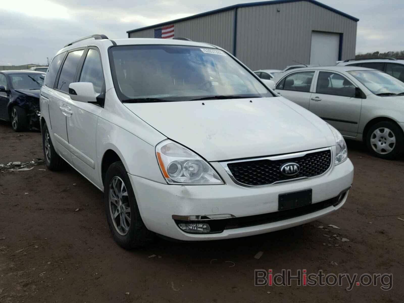 Photo KNDMG4C7XE6574753 - KIA SEDONA LX 2014