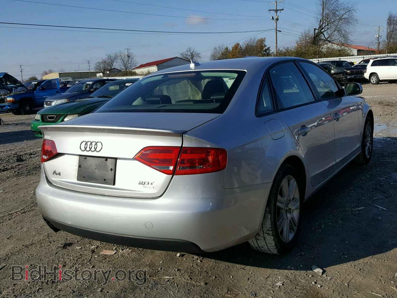 2010 AUDI A4 - VIN: WAUBFAFL7AN055741 - Фото 4