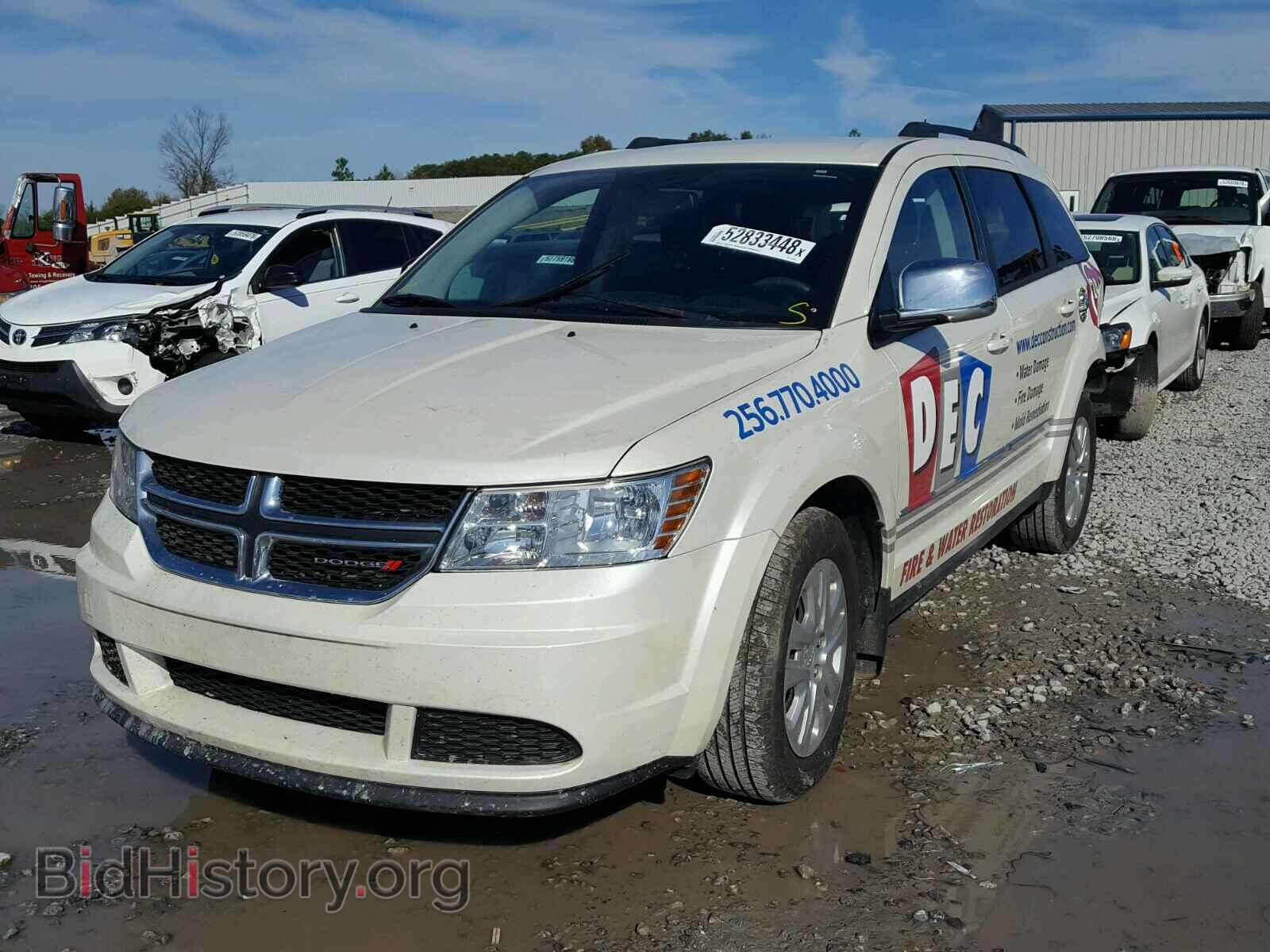 2017 DODGE JOURNEY SE - VIN: 3C4PDCAB5HT577139 - Фото 2