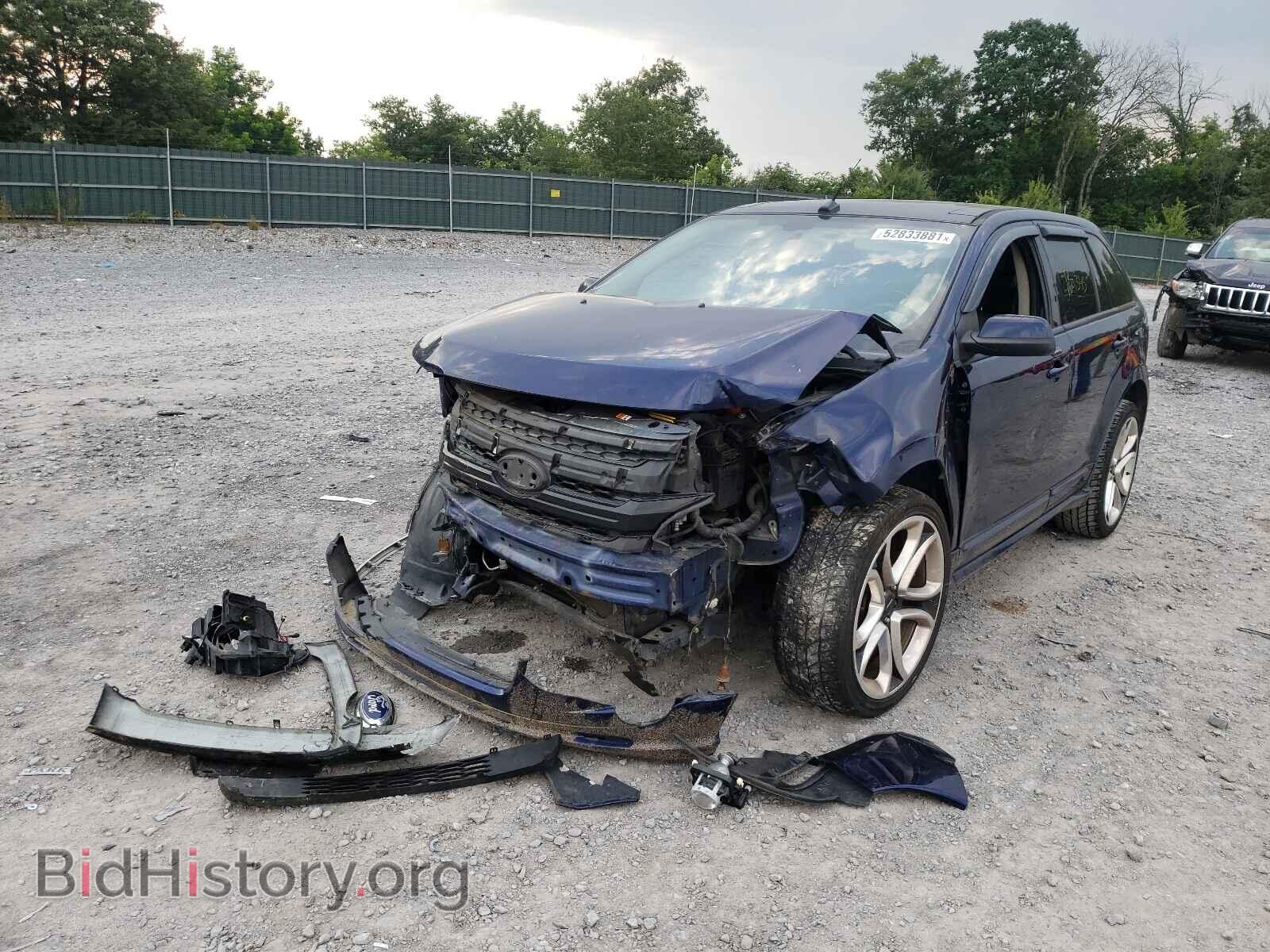 2011 FORD EDGE - VIN: 2FMDK3AK6BBB43786 - Photo 2