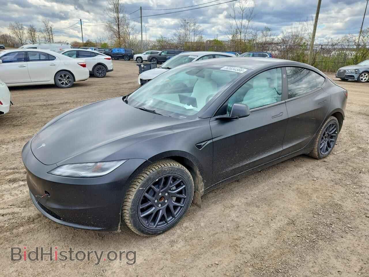 Фотография LRW3E7FA8RC105935 - TESLA MODEL 3 2024