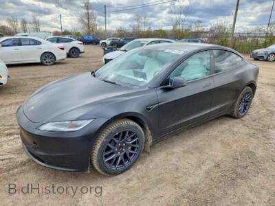 2024 Tesla MODEL 3, черный — VIN LRW3E7FA8RC105935, Copart