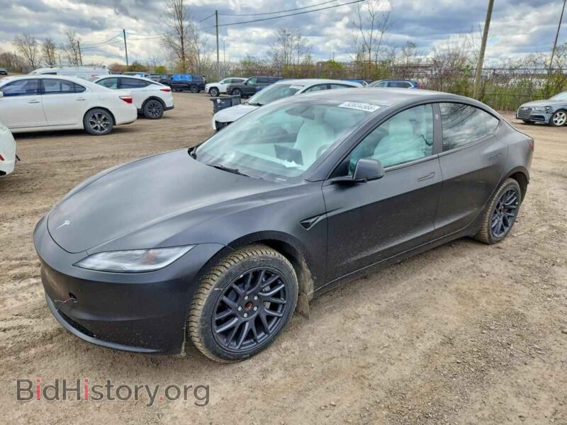 2024 Tesla MODEL 3 (VIN LRW3E7FA8RC105935) — photo 1 of 12, Copart, damage: rear end