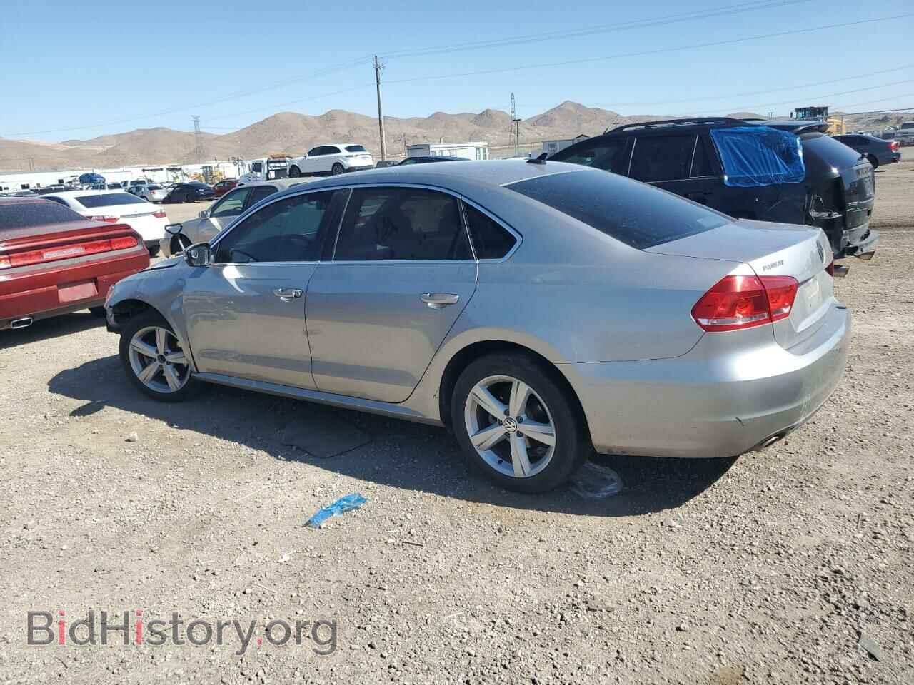 2013 VOLKSWAGEN PASSAT - VIN: 1VWBN7A37DC041402 - Фото 2