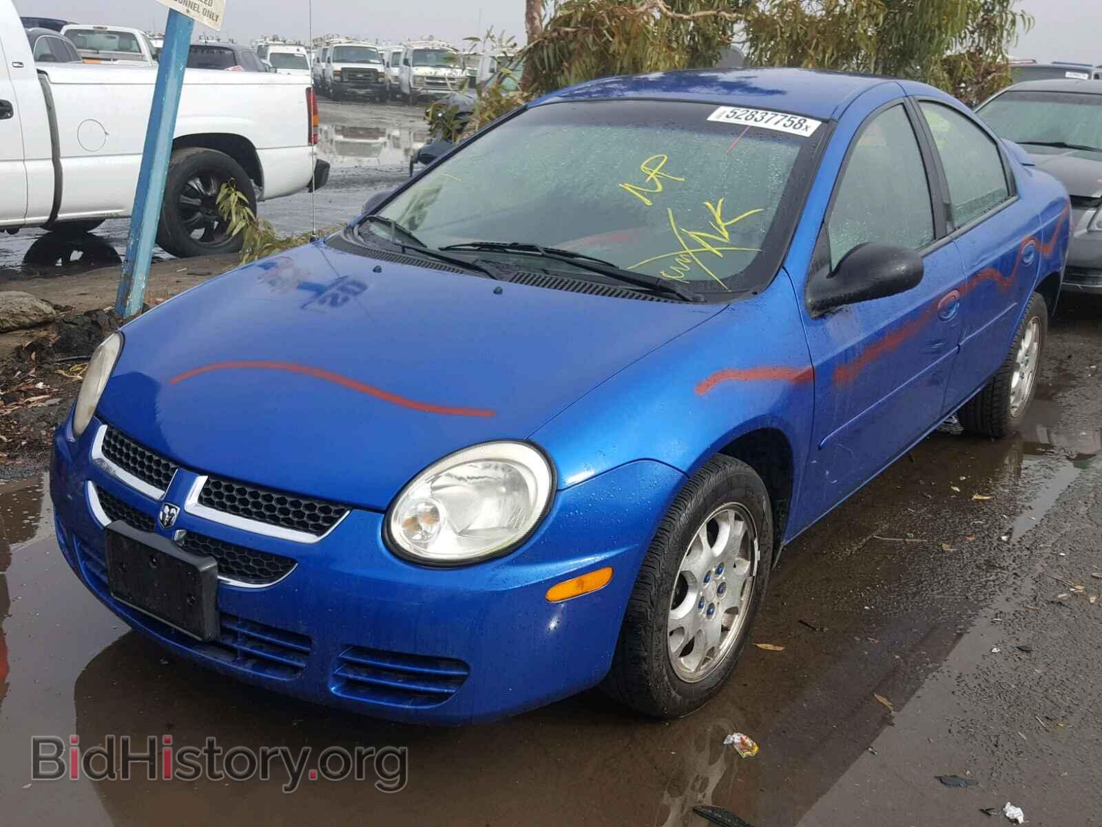 2004 DODGE NEON - VIN: 1B3ES56C24D628334 - Фото 2