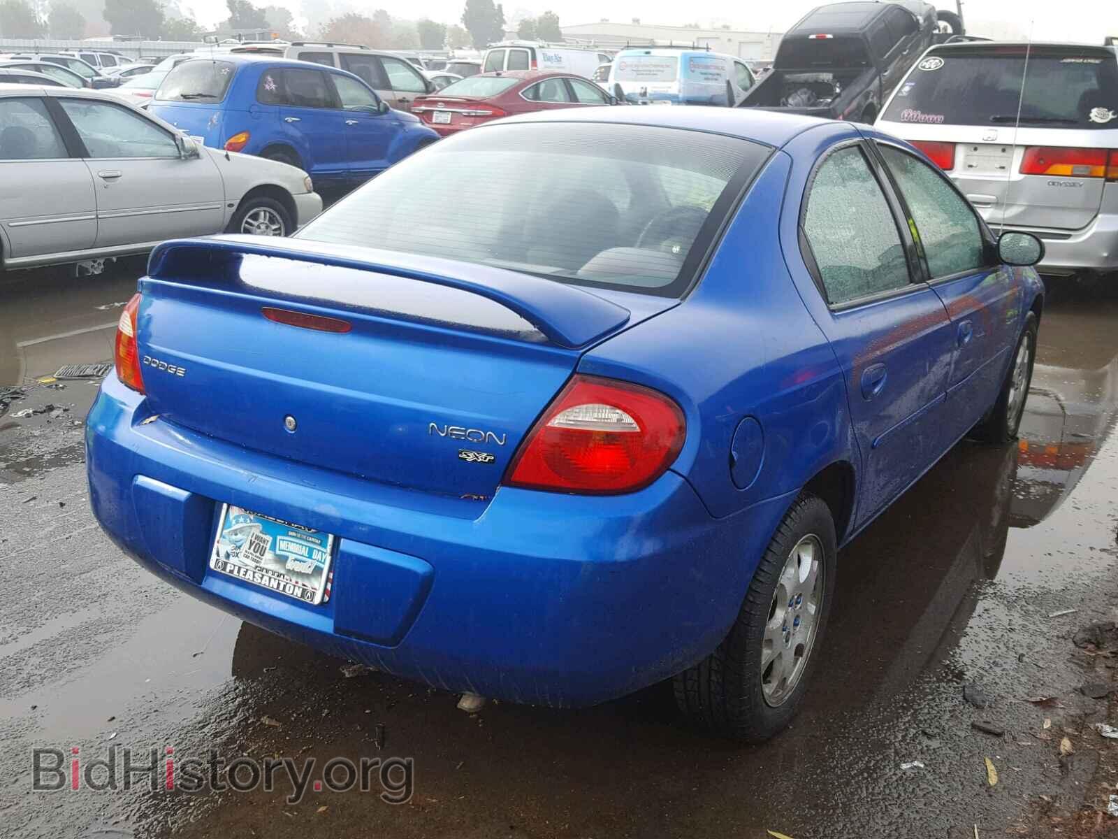 2004 DODGE NEON - VIN: 1B3ES56C24D628334 - Фото 4