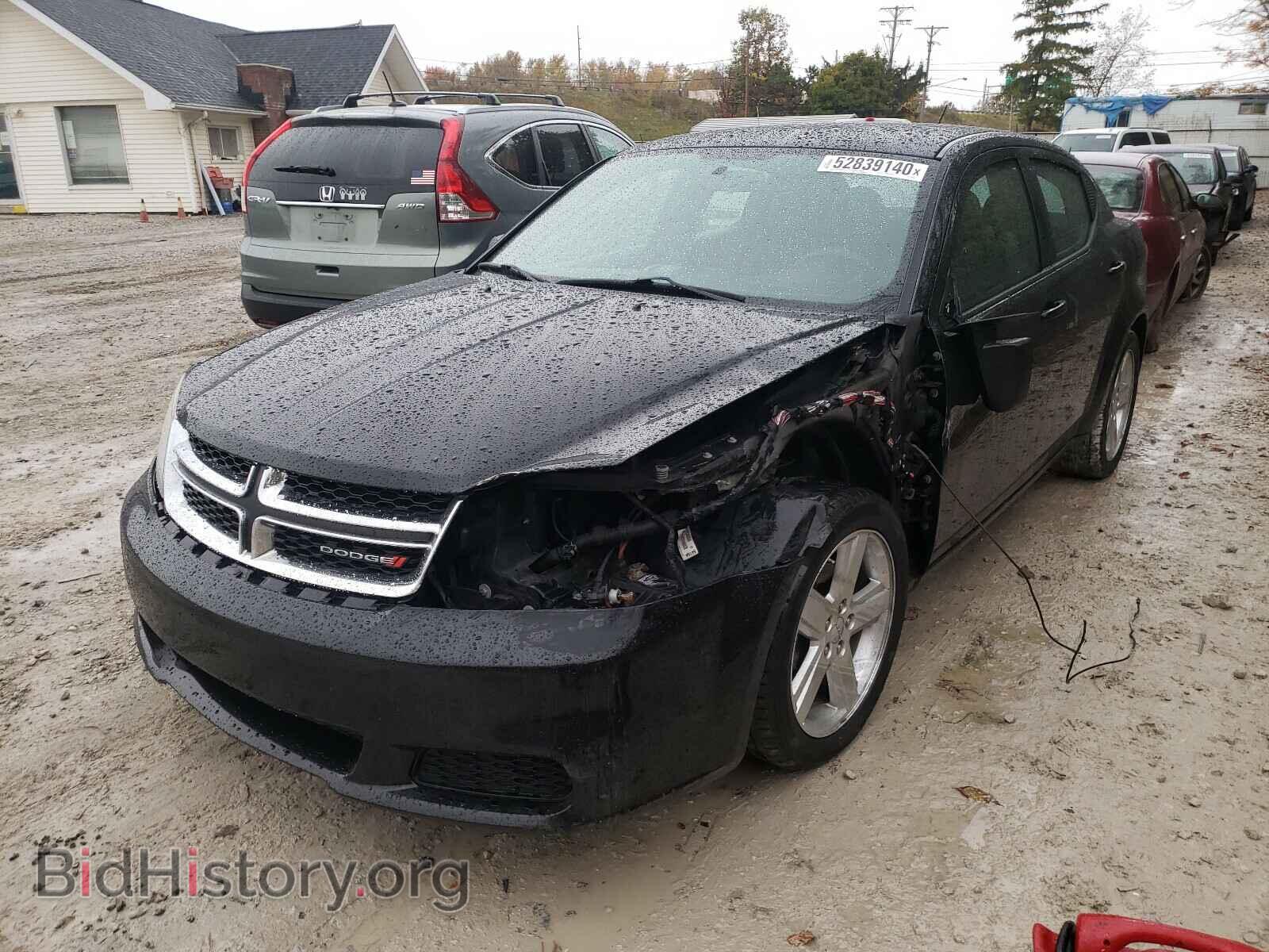 2013 DODGE AVENGER - VIN: 1C3CDZAB7DN535006 - Фото 2