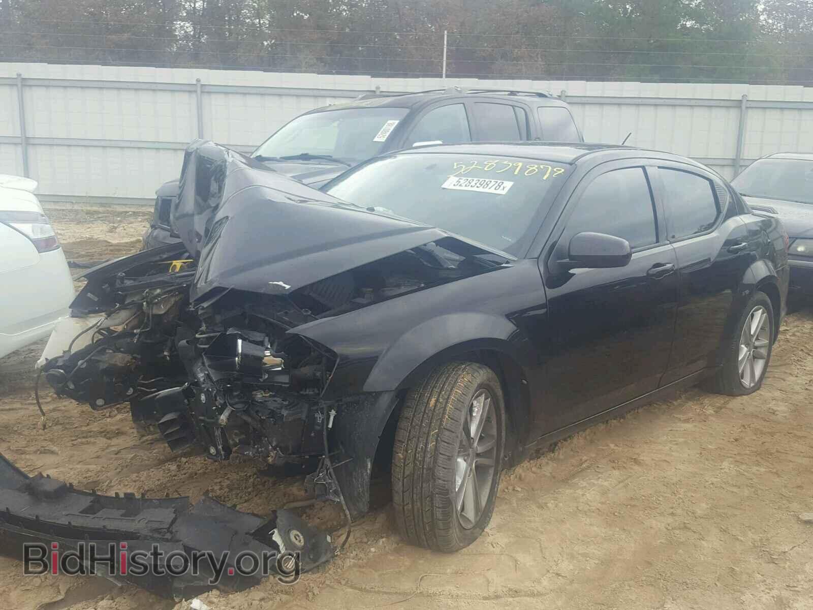 2013 DODGE AVENGER - VIN: 1C3CDZCB8DN621518 - Фото 2