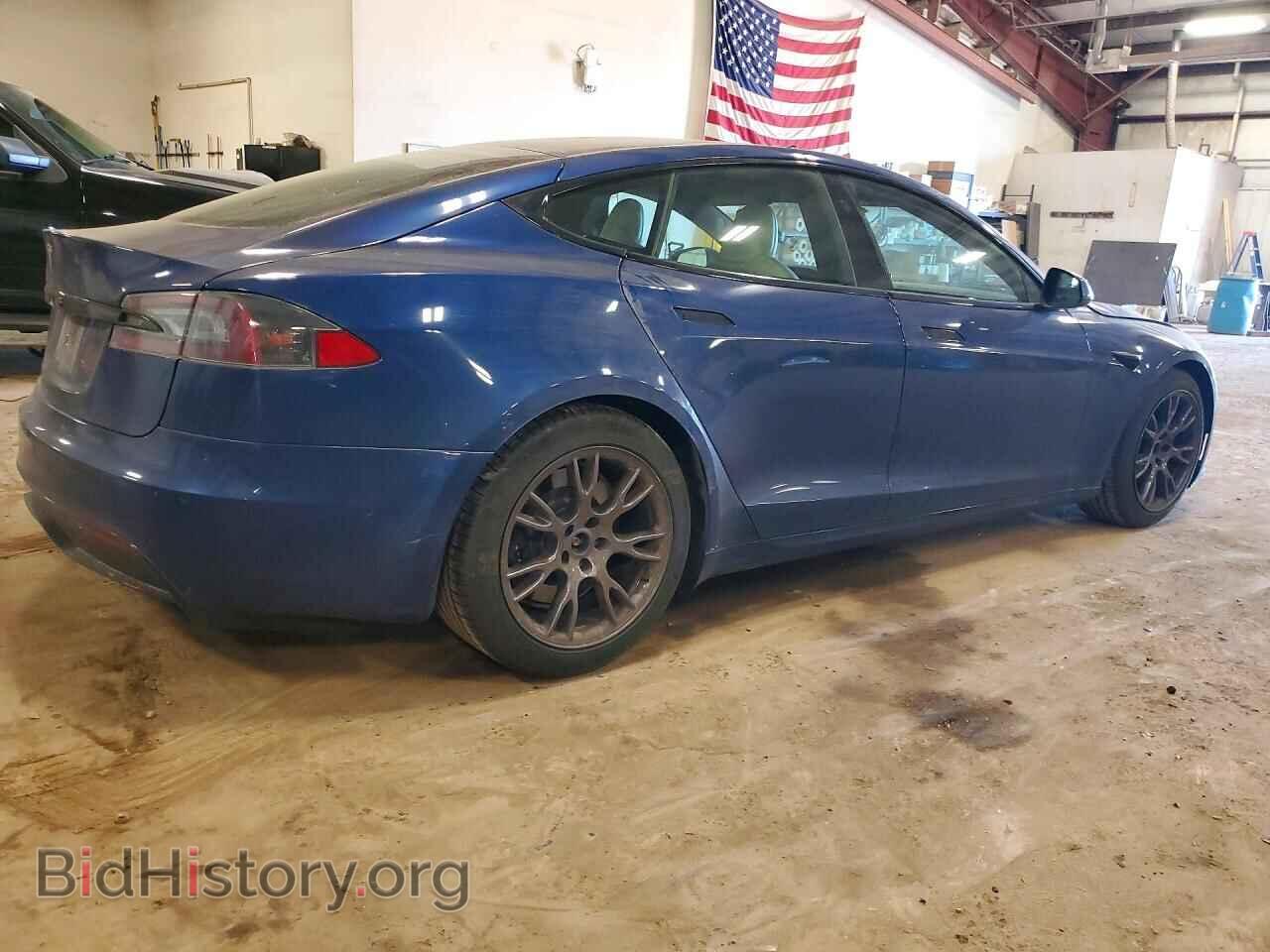 2021 TESLA MODEL S - VIN: 5YJSA1E58MF455380 - Фото 3