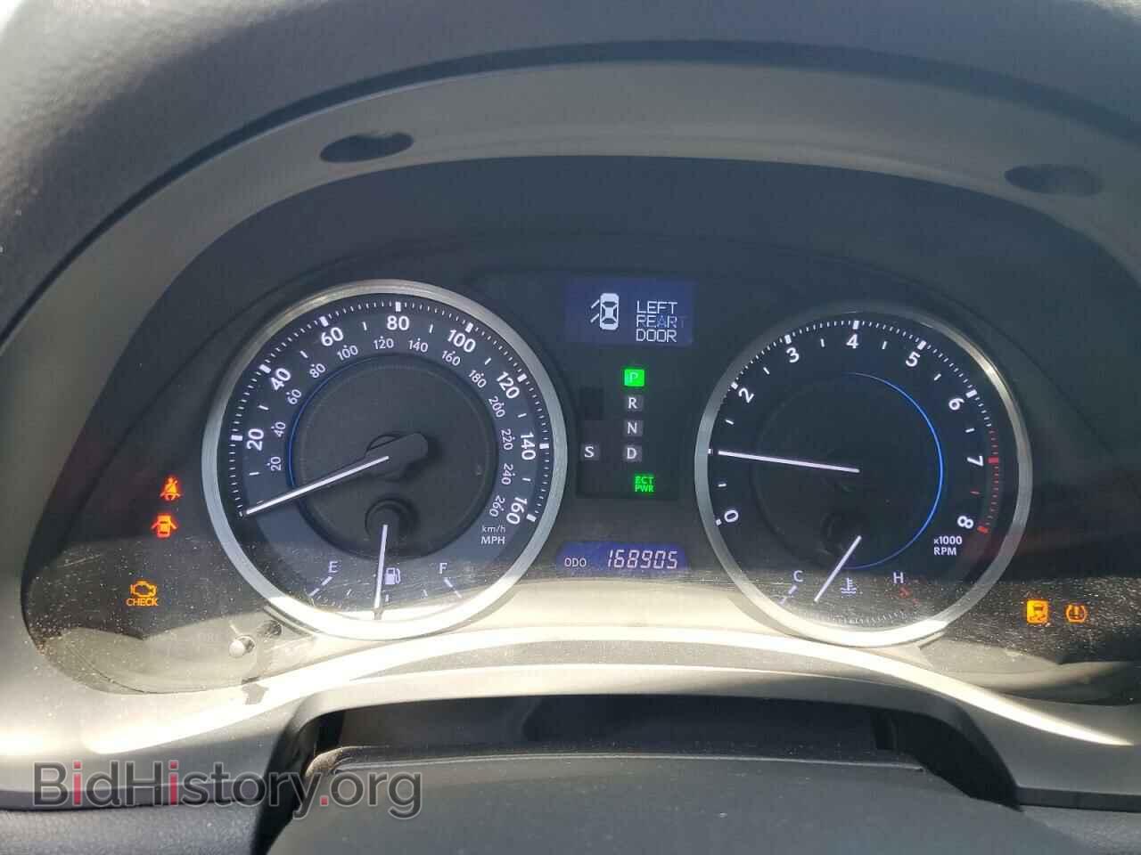 2011 LEXUS IS - VIN: JTHBF5C25B5152829 - Photo 9