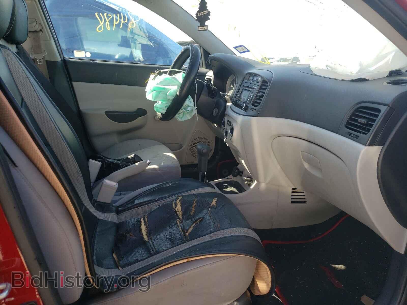 2011 HYUNDAI ACCENT - VIN: KMHCN4AC5BU544127 - Фото 5