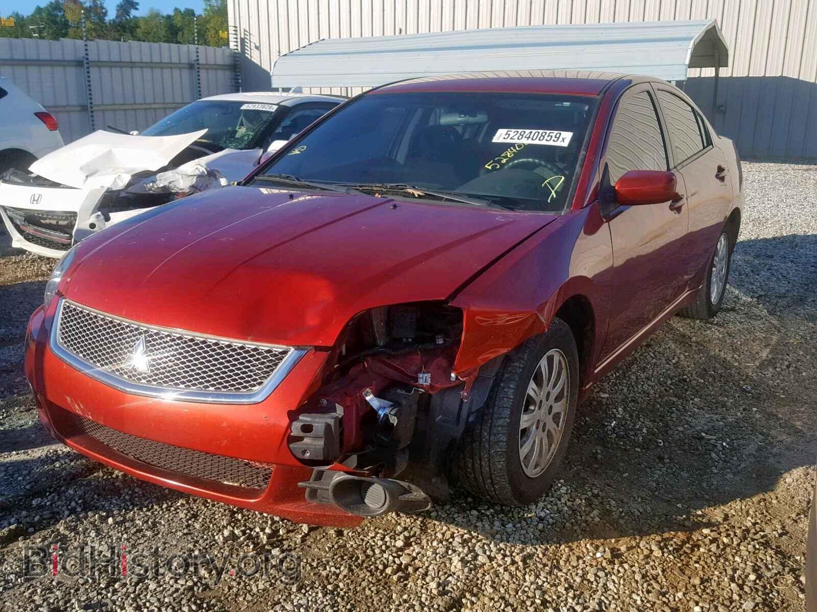 2012 MITSUBISHI GALANT - VIN: 4A32B2FF4CE015146 - Фото 2