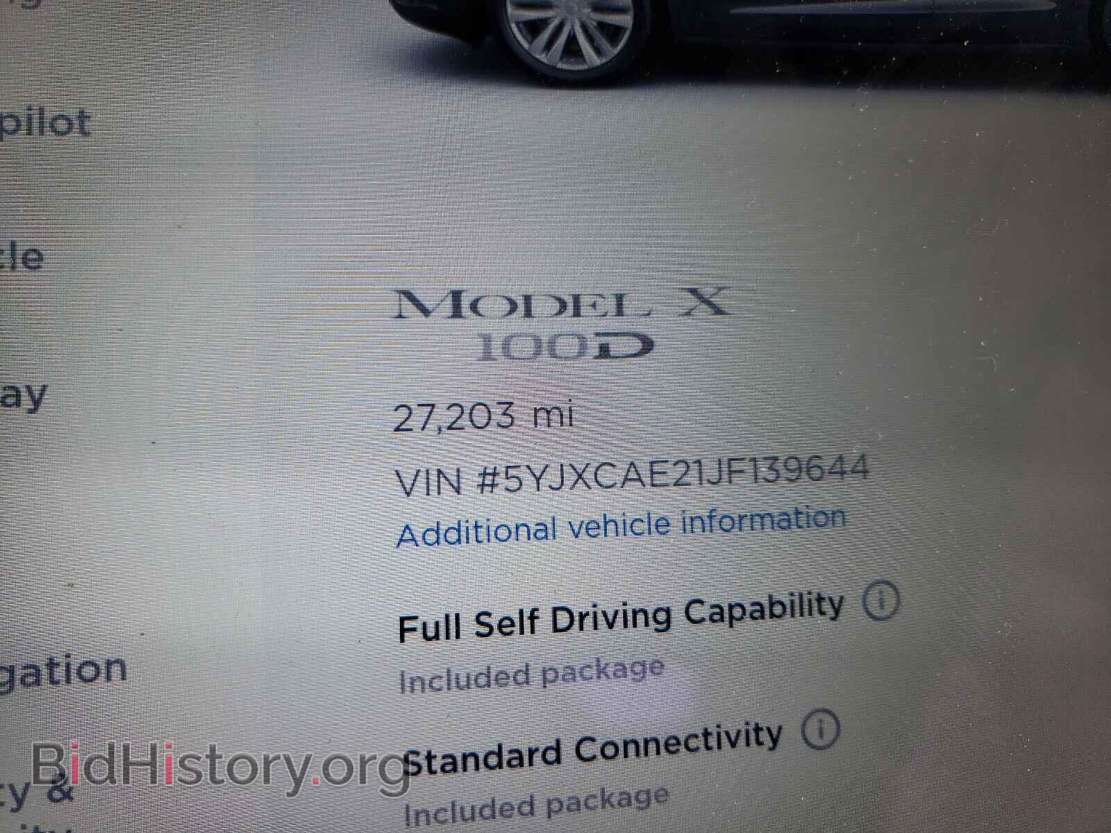 2018 TESLA MODEL X - VIN: 5YJXCAE21JF139644 - Photo 8