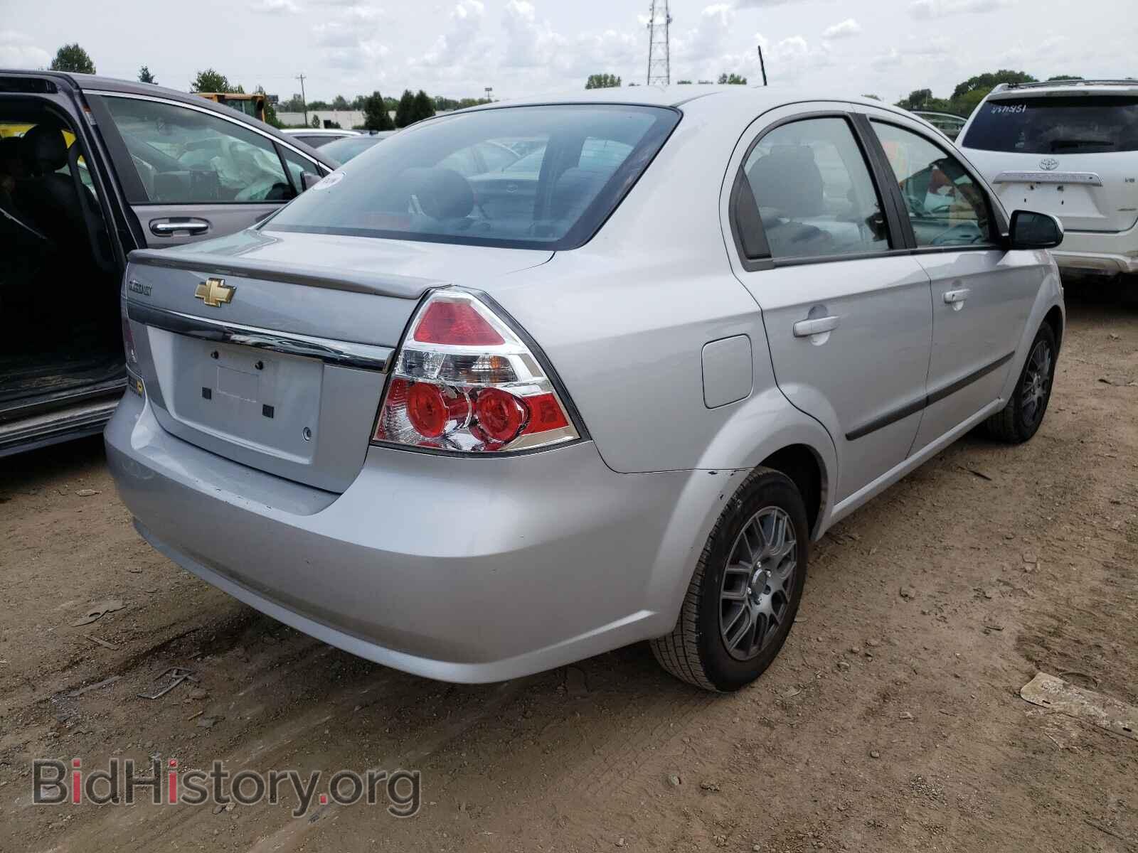 2010 CHEVROLET AVEO - VIN: KL1TD5DE0AB134668 - Фото 4