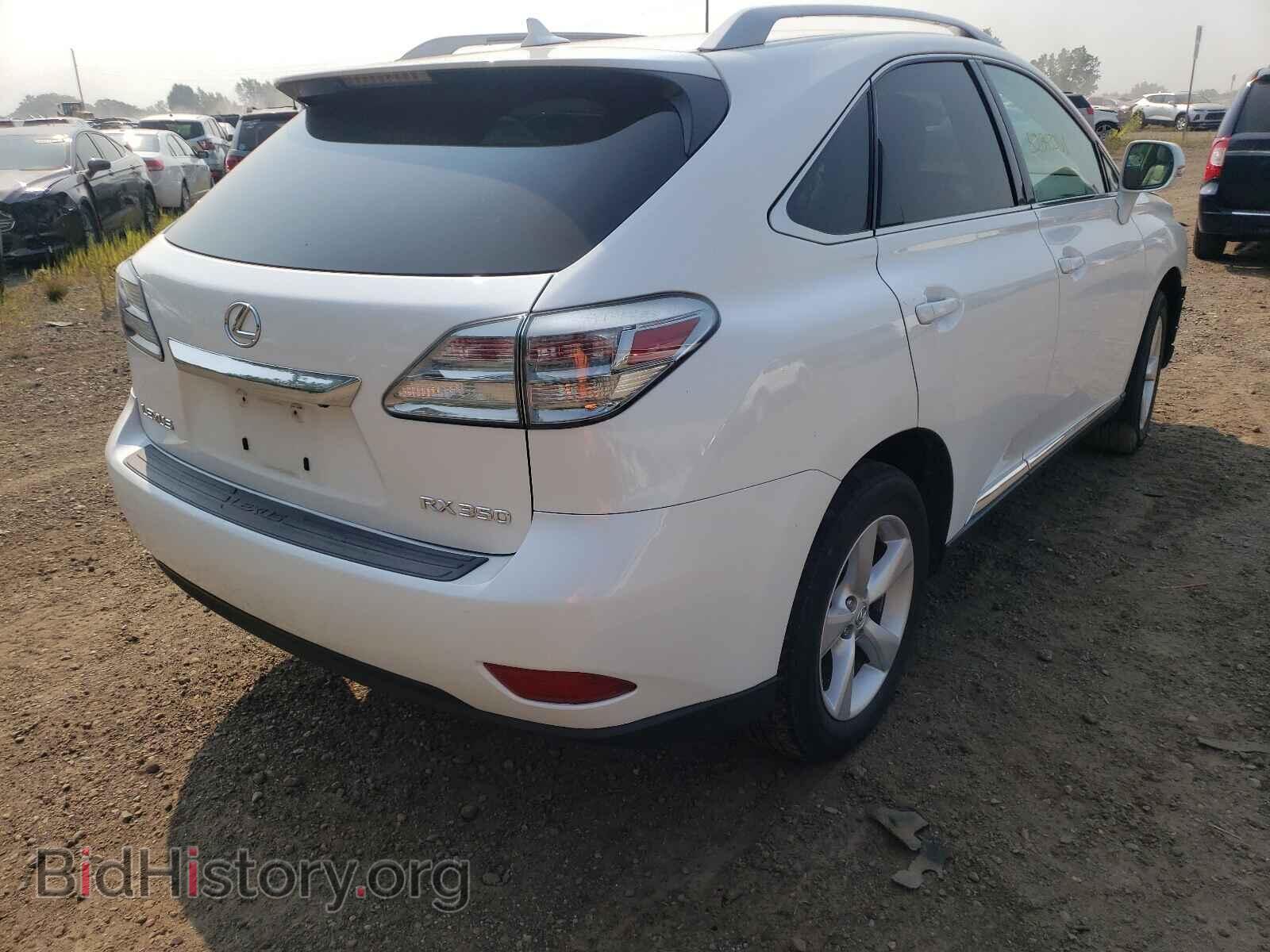 2010 LEXUS RX350 - VIN: 2T2BK1BA3AC041546 - Фото 4