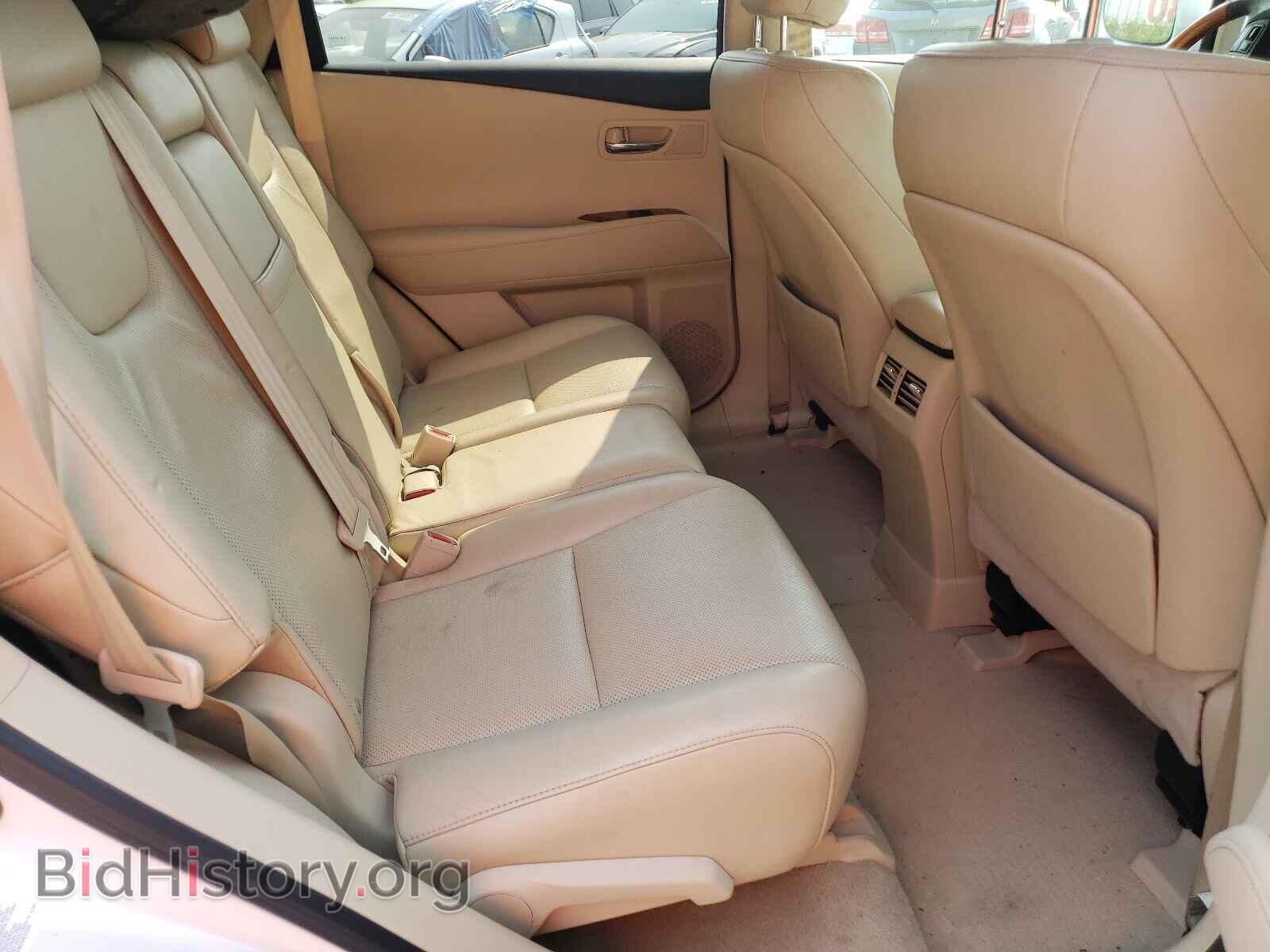 2010 LEXUS RX350 - VIN: 2T2BK1BA3AC041546 - Фото 6
