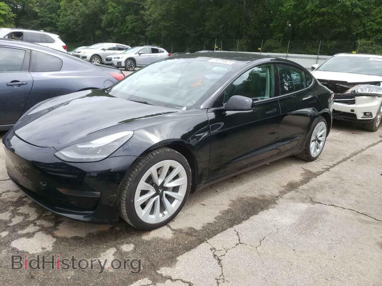 Photo 5YJ3E1EBXNF187920 - TESLA MODEL 3 2022