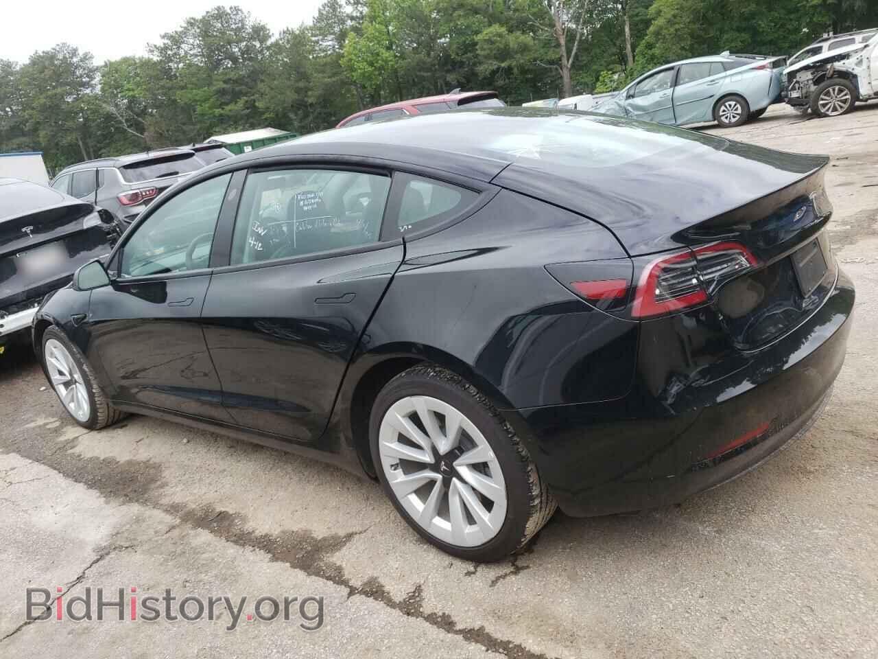 2022 TESLA MODEL 3 - VIN: 5YJ3E1EBXNF187920 - Photo 2