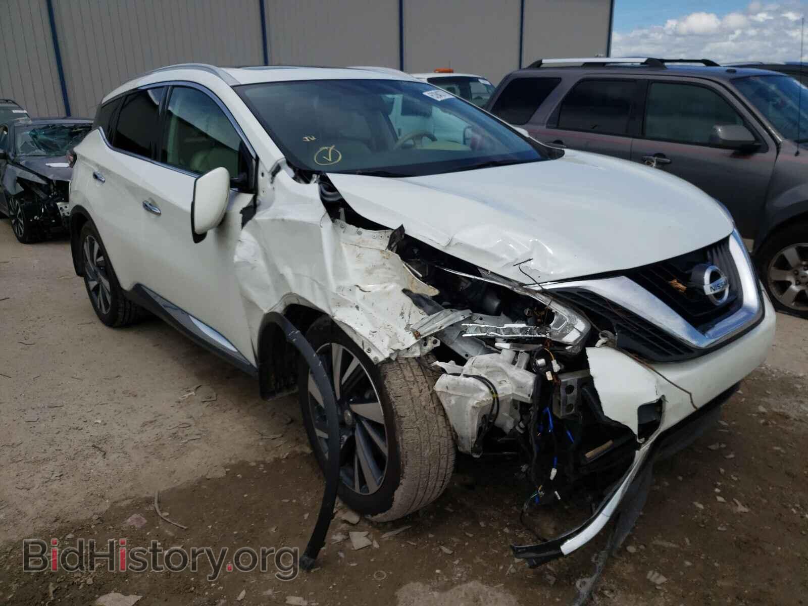 Фотография 5N1AZ2MG9FN276830 - NISSAN MURANO 2015