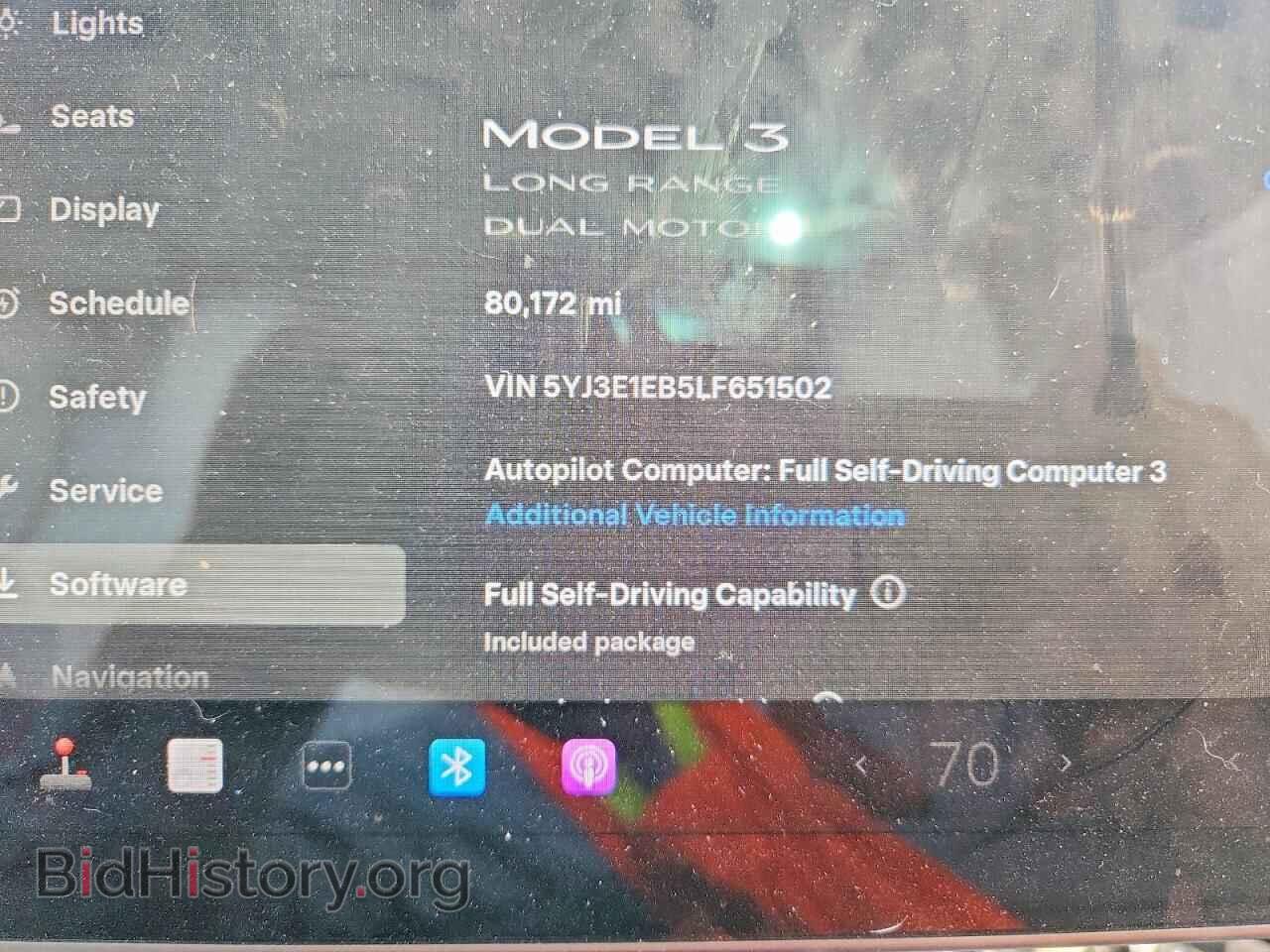 2020 TESLA MODEL 3 - VIN: 5YJ3E1EB5LF651502 - Photo 9