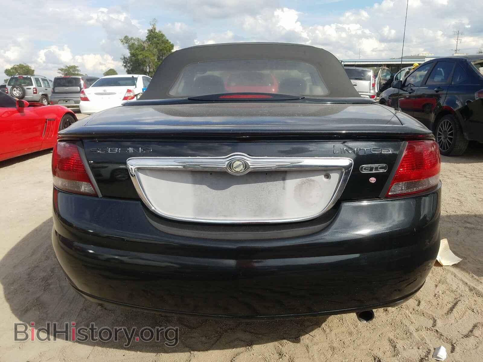 2005 CHRYSLER SEBRING - VIN: 1C3EL65R85N705263 - Фото 6