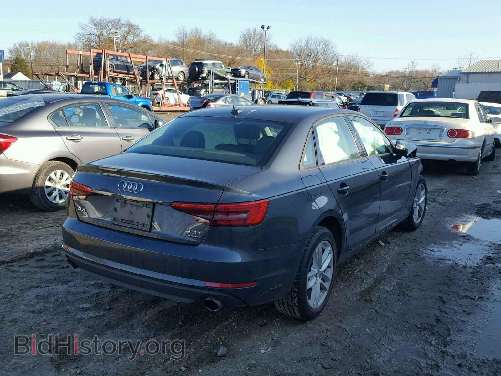2017 AUDI A4 - VIN: WAUANAF49HN065012 - Фото 4