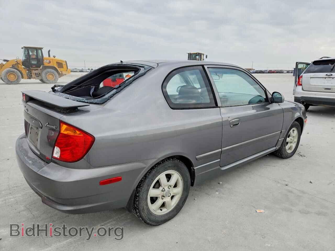 2005 HYUNDAI ACCENT - VIN: KMHCG35C75U322188 - Фото 3