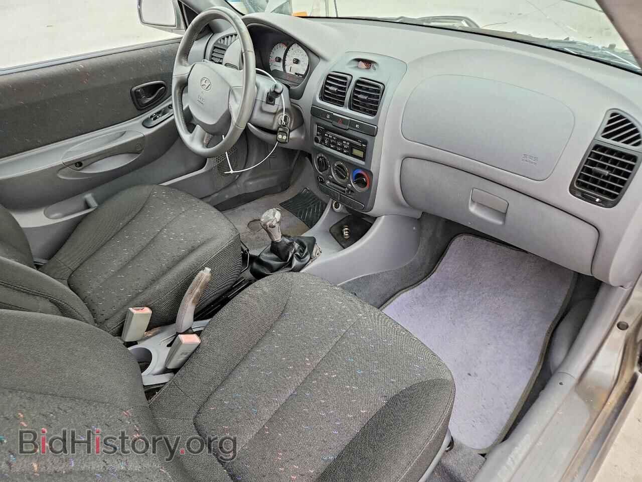 2005 HYUNDAI ACCENT - VIN: KMHCG35C75U322188 - Фото 8