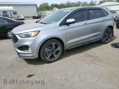 2021 Ford EDGE EDGE ST, silver — VIN 2FMPK4AP4MBA42523, Copart
