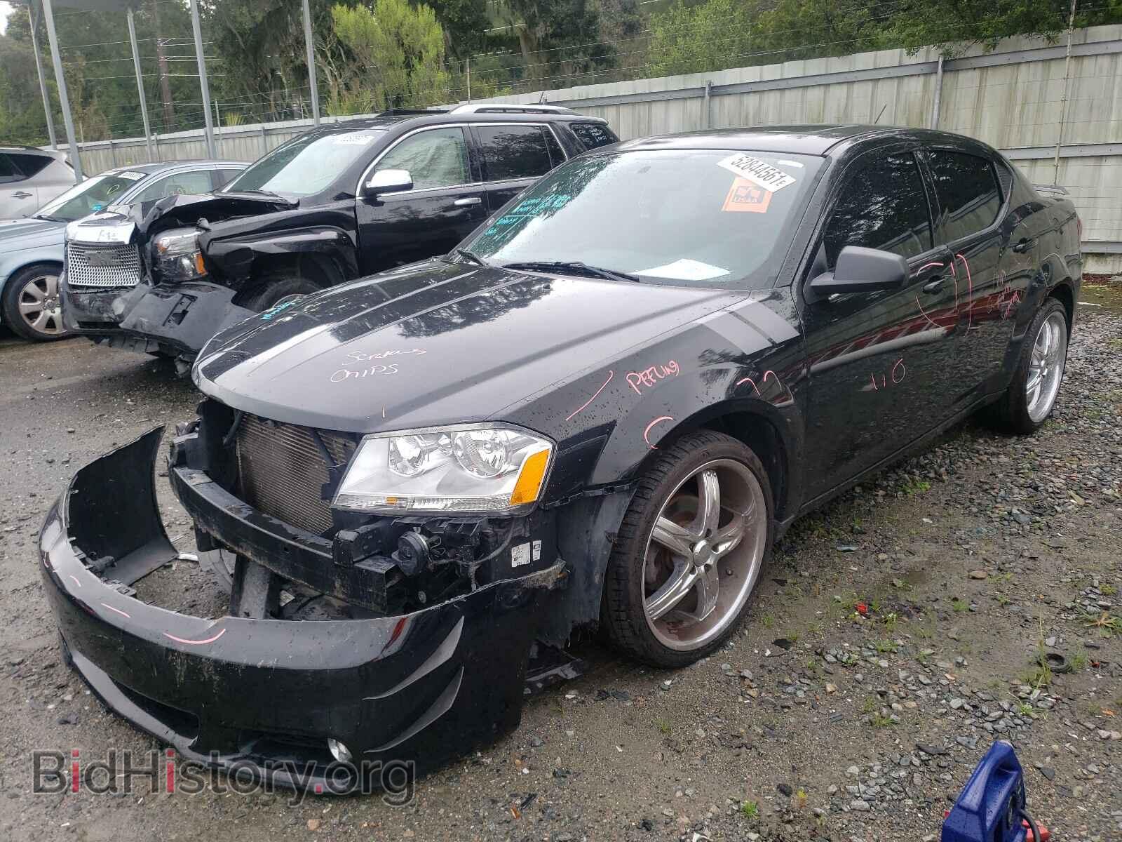 2012 DODGE AVENGER - VIN: 1C3CDZBG9CN153634 - Фото 2